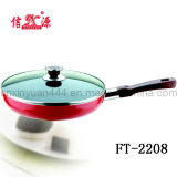 Aluminium Alloy Pan with Glass Lid (FT-2208)