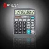 12 Digits Dual Solar Power Desktop Finance Calculator with Business, Sales or Office