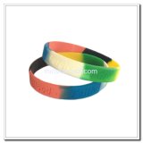 Embossed Customized Silicone Bracelets for Promotion Gift
