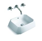 Fancy Design Hand Wash Ceramic Sink for Children (S1021)