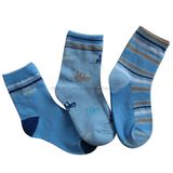 3 Pair Pack Children Designed Cotton Socks CS-135