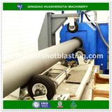 Steel Pipe External Burnishing Shotblasting Cleaning Machine