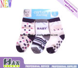 OEM Socks Exporter Cotton Child Spring Socks Baby Socks (hx-0738)