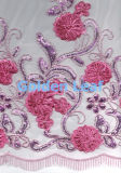 Special Embroidery 5mm Mixed Webbing Embroidery Lace for Wedding Dress (D001-1)