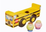 2014 Wooden Bus Toys, Wooden Car Toys