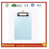 Clear Plastic PS Material Thickness Clipboard with Flat Clip