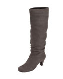 Running Play Women Long Boots with Low Heel