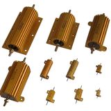 Big Power High Quality Gold Aluminum Shell Resistor