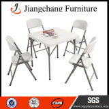 Adjustable Plastic Folding Square Table with 4chair (JC-T84)