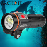 2600 Lumens IP68 Waterproof 150m LED Diving Underwater LED Video Light Underwater Camera Dive Torch