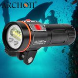 2600 Lumens IP68 Waterproof 150m LED Diving Underwater LED Video Light Underwater Camera Dive Torch