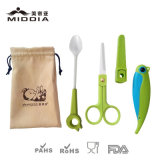 Baby Goods/Product for Ceramic Spoon+Scissors+Folding Knife