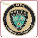 Soft Enamel Custom Us Police Office Souvenir Coin