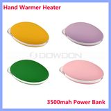 2 In1 3500mAh Hand Warmer Heater Mobile Phone Power Bank Best Christmas Gift