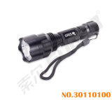 Suoer Rechargeable Flashlight Aluminium Alloy LED Torch (Torch-C8-Plastic)
