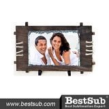 Bestsub Big Rectangle Photo Rock Slate with Wooden Frame (SBBH40)