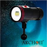 Mini Portable Underwater Torch with Diving Arm, Diving Video Light W42vr