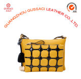 Fashion Design Lattice Front Crossbody Handbag Girls Daybag