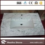 Hanzhong Snow Flake White Marble for Countertop Vanitytop