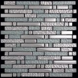 Glass Metal Mosaic Tile for Bathroom Wall