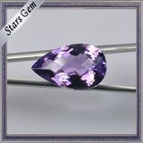 MID-Purple Tear Drop Natural Amethyst Semi Precious Stone