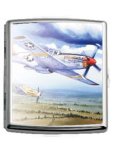 C601D EXPOXY Metal Cigarette Case star steel Promotional Gifts