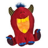 Big Red Stuffed Plush Monster Toy