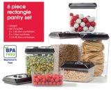 Plastic Food Storage, Kitchen Storage, Fresh Keeping Box (Plastic Food Storage Canister) (TV173)
