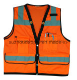 Class 2 Heavy Duty Surveyor Safety Vest (US033)