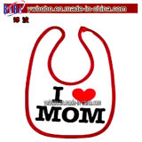 Infant Baby Accessories Bib Apron for Party Heart Mom (A1056A)