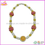 Wooden Baby Beads Smile Necklace Gift Toy (W11E029)