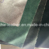 0.3mm Thickness Jacket PU Synthetic Leather Hw-754