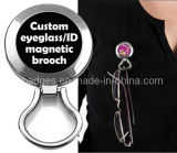 Custom Magnetic Eyeglass Hanger Brooch