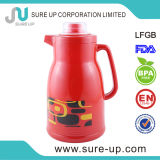 Promotional Gift Glass Inner PP Raw Material Red Color Coffee Jug (JGGJ)