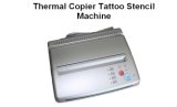 Tattoo Flash Thermal Copier Machine Kit