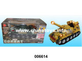 Most Popular Electric Toy Army Tank for Kids with Light and Music (006614)