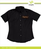 Lady's Slim Fit Embroidery Shirt (S-05)