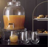 Glass Storage Jar for Fruit Juice with Lid