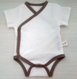 Organic Cotton Short Sleeve Baby Bodysuits