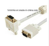 90 Degree VGA Male to VGA Male Cable