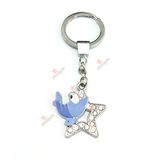 Wholesale Alloy Metal Star Pendant Keychain Jewellery for Gift (SPK50814)