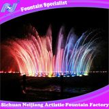 Circle Music Dancing Fountain Colorful Lighting