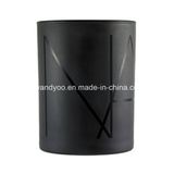 Custom Scented Soy Black Glass Jar Candle for Parties