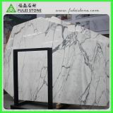 Good Polished Natural Statuario White Marble