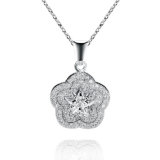 Fashion Clear CZ Jewellery Necklace Accessories Star Pendant