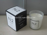 Lavender & Eucalyptus Scented Glass Candle