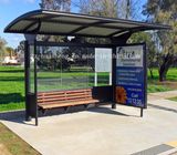 Bus Shelter with LED Light Box