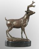Metal Deer Statues /Xn-0733 Bronze Deer Sculpture