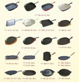 Cast Iron Frying Pan and Grilling Pan (EM-FR)