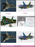 1-72 Scale Static Plastic Raptor Model Kit (F22)